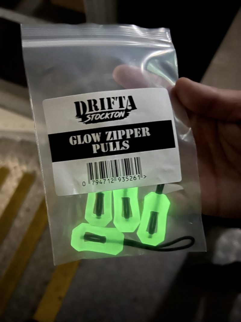 Glow Zipper Pulls